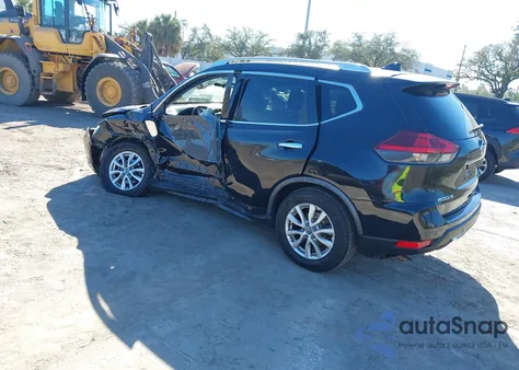 2020 Nissan Rogue Sv Fwd из США, поврежденный, VIN KNMAT2MT2LP526797